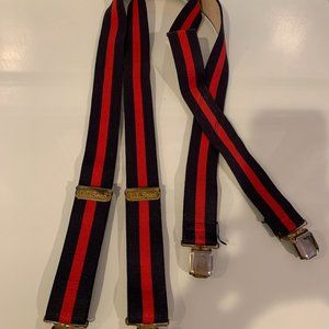 VINTAGE HEAVY DUTY ADJUSTABLE LL BEAN SUSPENDERS